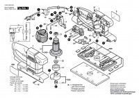 Bosch 0 603 289 603 Pss 23 E Orbital Sander 230 V / Eu Spare Parts